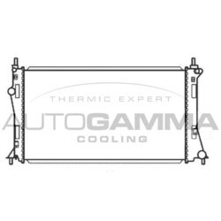 Chladič motora AUTOGAMMA 107197