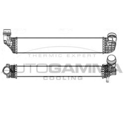 Chladič plniaceho vzduchu AUTOGAMMA 107521
