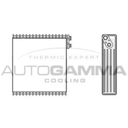 Výparník klimatizácie AUTOGAMMA 112064