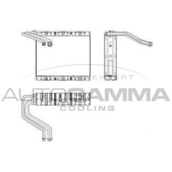 Výparník klimatizácie AUTOGAMMA 112222