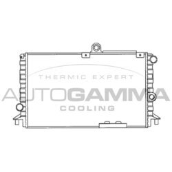 Chladič motora AUTOGAMMA 100004