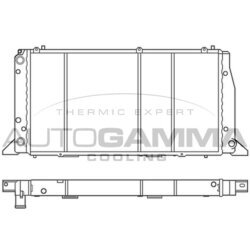 Chladič motora AUTOGAMMA 100044