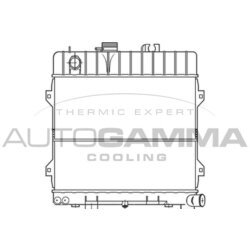 Chladič motora AUTOGAMMA 100113