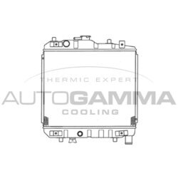 Chladič motora AUTOGAMMA 100472