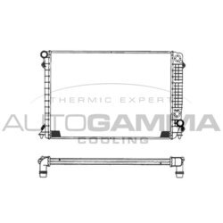 Chladič motora AUTOGAMMA 101118