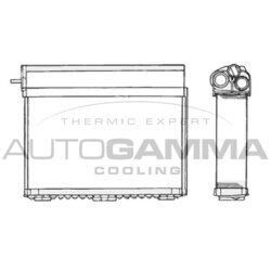 Výmenník tepla vnútorného kúrenia AUTOGAMMA 101625