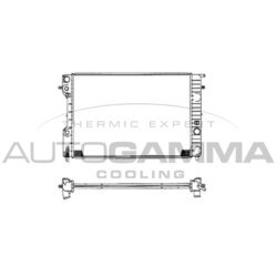 Chladič motora AUTOGAMMA 102250