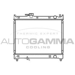 Chladič motora AUTOGAMMA 102344