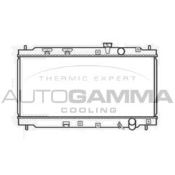 Chladič motora AUTOGAMMA 102855