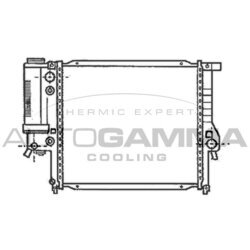 Chladič motora AUTOGAMMA 103034