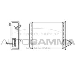 Výmenník tepla vnútorného kúrenia AUTOGAMMA 103410