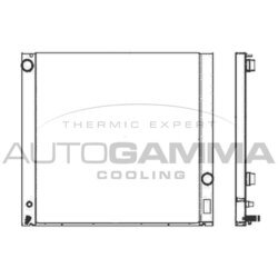 Chladič motora AUTOGAMMA 103560