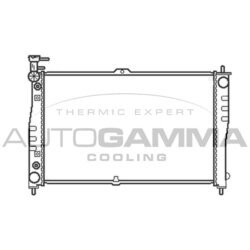 Chladič motora AUTOGAMMA 103610
