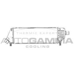 Chladič plniaceho vzduchu AUTOGAMMA 103761