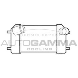 Chladič plniaceho vzduchu AUTOGAMMA 104486