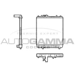 Chladič motora AUTOGAMMA 104864
