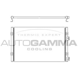 Kondenzátor klimatizácie AUTOGAMMA 104896
