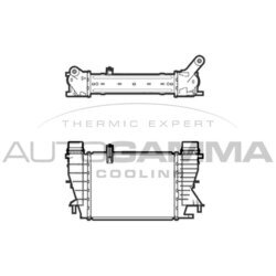 Chladič plniaceho vzduchu AUTOGAMMA 105941