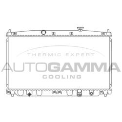 Chladič motora AUTOGAMMA 107217