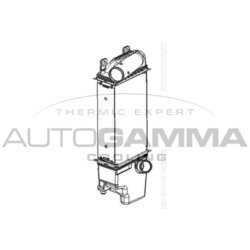 Chladič plniaceho vzduchu AUTOGAMMA 107574