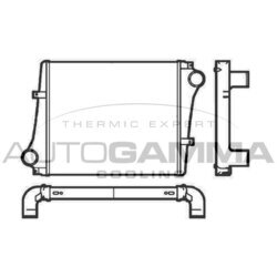 Chladič plniaceho vzduchu AUTOGAMMA 404974