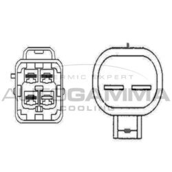 Ventilátor chladenia motora AUTOGAMMA GA220618 - obr. 1