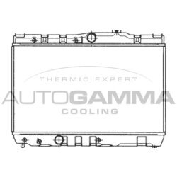 Chladič motora AUTOGAMMA 101002