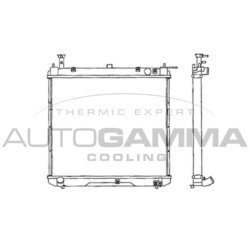 Chladič motora AUTOGAMMA 101307