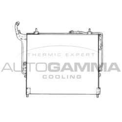 Kondenzátor klimatizácie AUTOGAMMA 101579