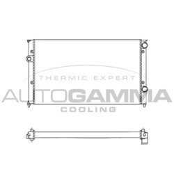 Chladič motora AUTOGAMMA 102009
