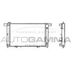 Chladič motora AUTOGAMMA 102158