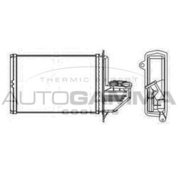 Výmenník tepla vnútorného kúrenia AUTOGAMMA 102538