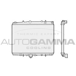 Chladič motora AUTOGAMMA 102858