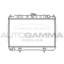 Chladič motora AUTOGAMMA 103349