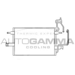 Kondenzátor klimatizácie AUTOGAMMA 103523