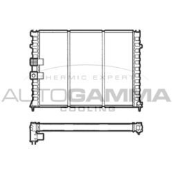 Chladič motora AUTOGAMMA 103578