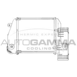 Chladič plniaceho vzduchu AUTOGAMMA 103769