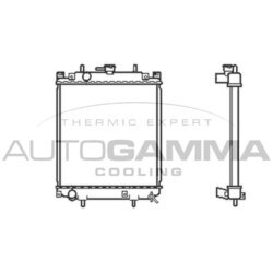 Chladič motora AUTOGAMMA 103911