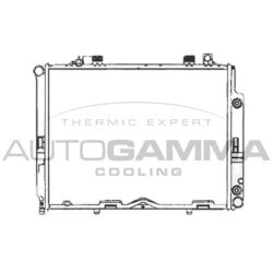 Chladič motora AUTOGAMMA 104133