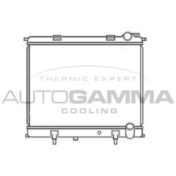 Chladič motora AUTOGAMMA 104186