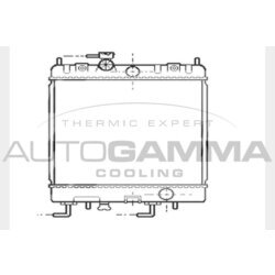 Chladič motora AUTOGAMMA 104421