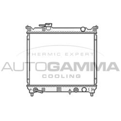Chladič motora AUTOGAMMA 104712