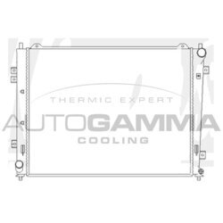 Chladič motora AUTOGAMMA 104841