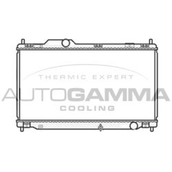 Chladič motora AUTOGAMMA 104849