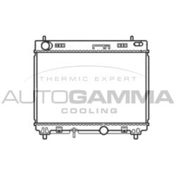 Chladič motora AUTOGAMMA 105061