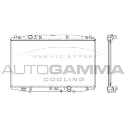 Chladič motora AUTOGAMMA 105211