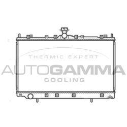 Chladič motora AUTOGAMMA 105659