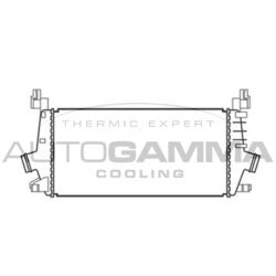 Chladič plniaceho vzduchu AUTOGAMMA 105666