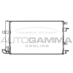Kondenzátor klimatizácie AUTOGAMMA 105942