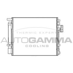 Kondenzátor klimatizácie AUTOGAMMA 105982